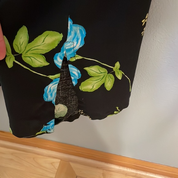 Gorgeous Rayon Sleeveless Floral Maxi Shift Dress size M - Picture 3 of 7